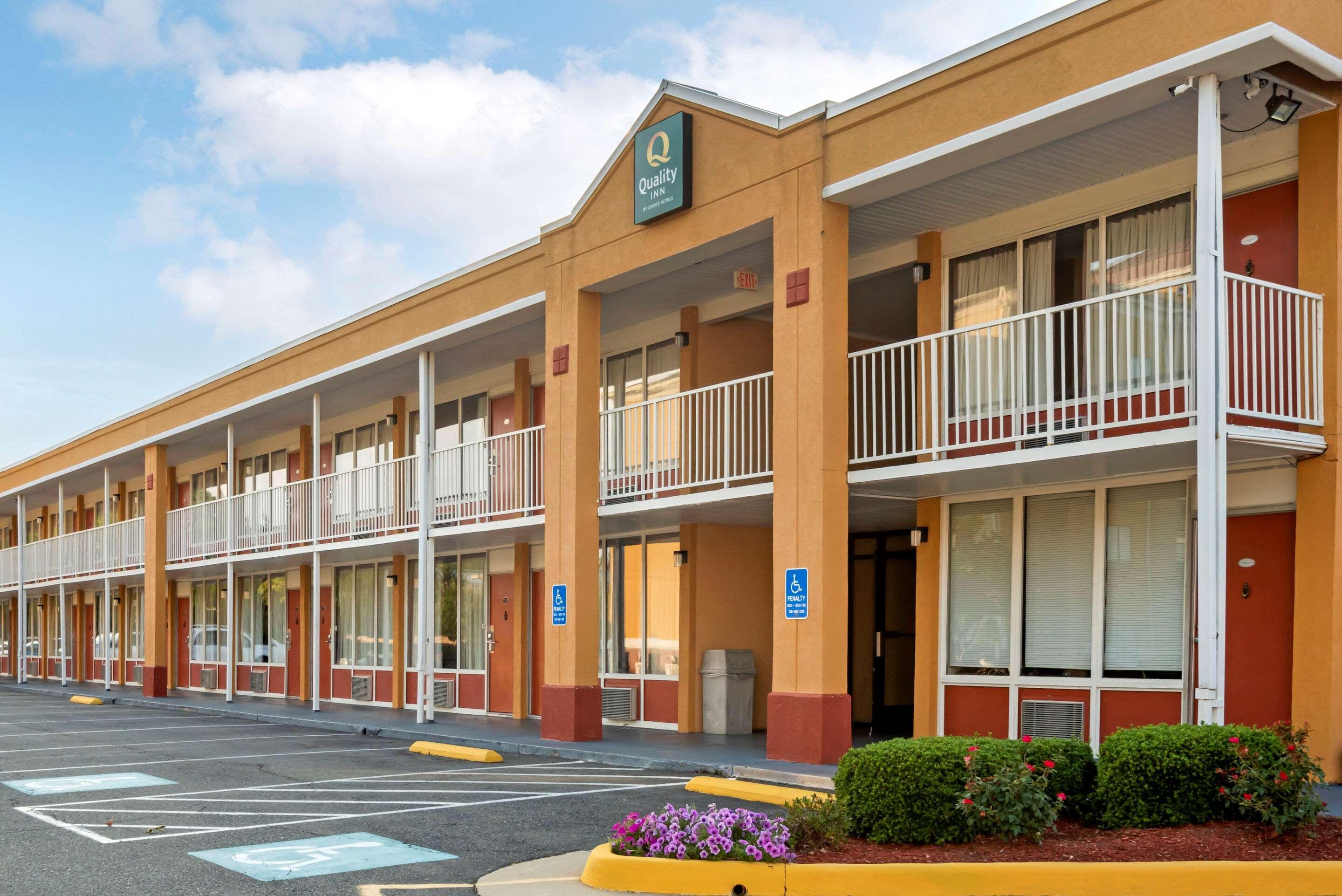 Quality Inn Fredericksburg Near Historic Downtown Exterior foto