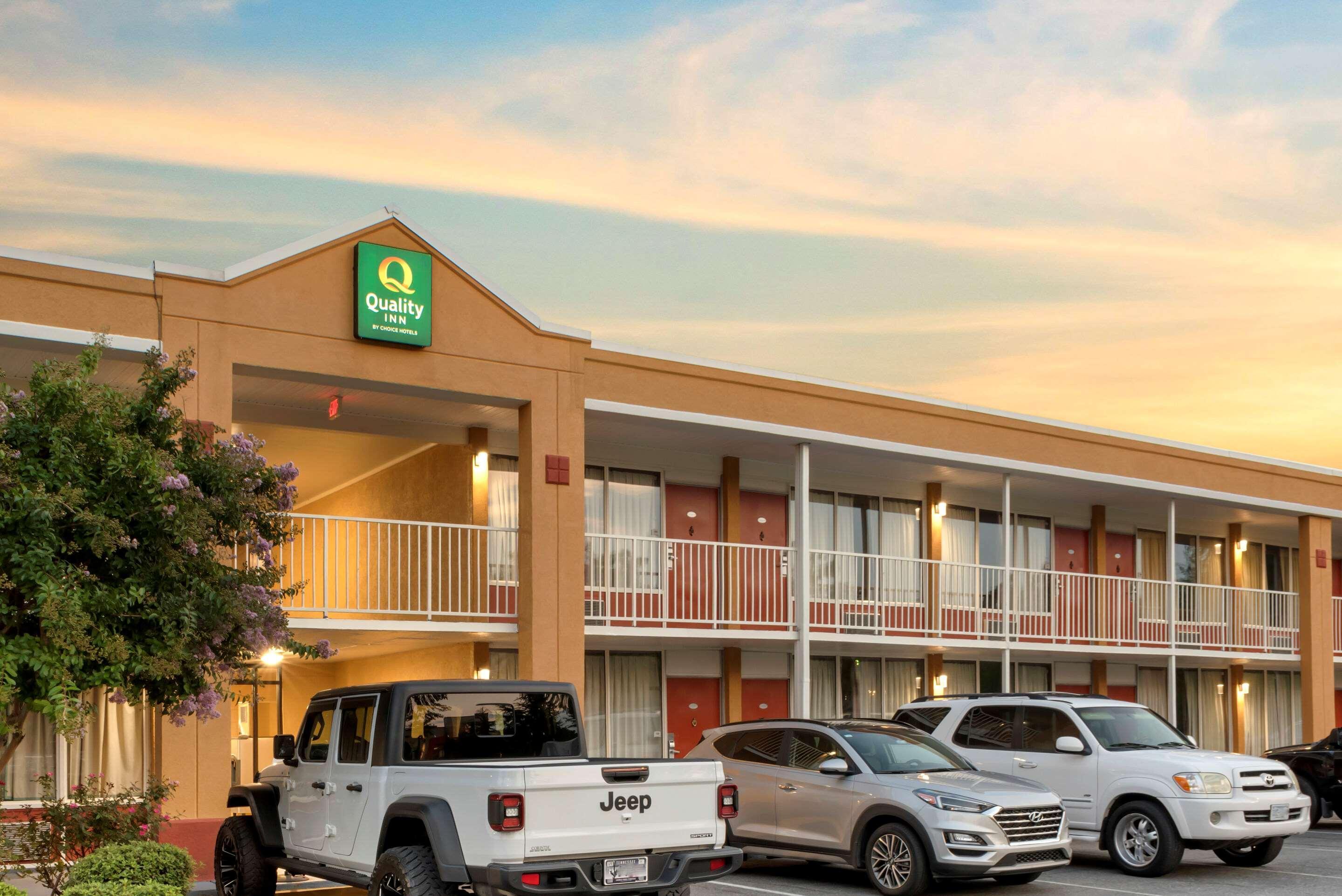 Quality Inn Fredericksburg Near Historic Downtown Exterior foto