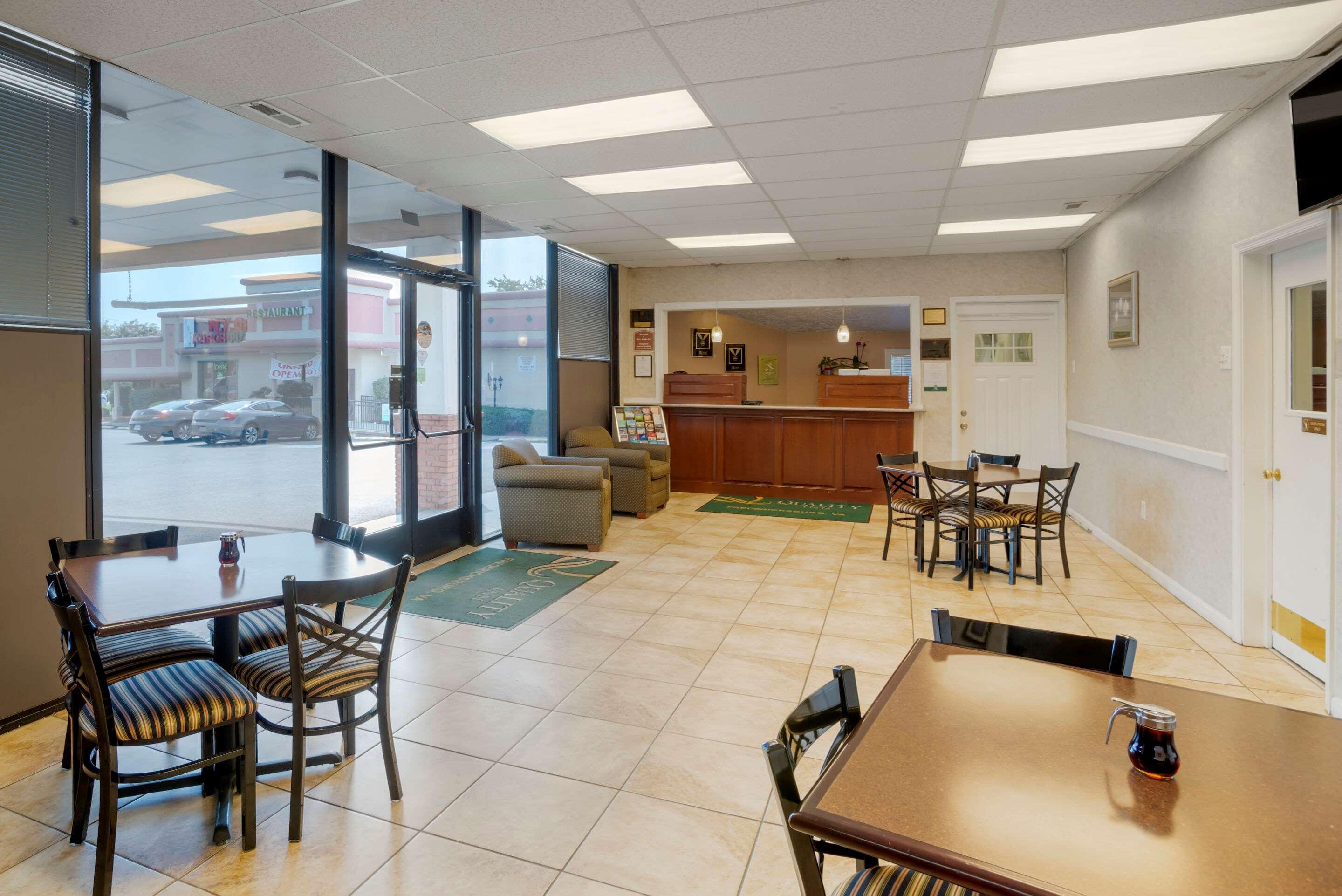 Quality Inn Fredericksburg Near Historic Downtown Exterior foto
